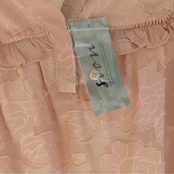 BNWT Ladies Womens Boho Top Shirt Blouse Floral Plain Tunic Summer Spring - Picture 8 of 8